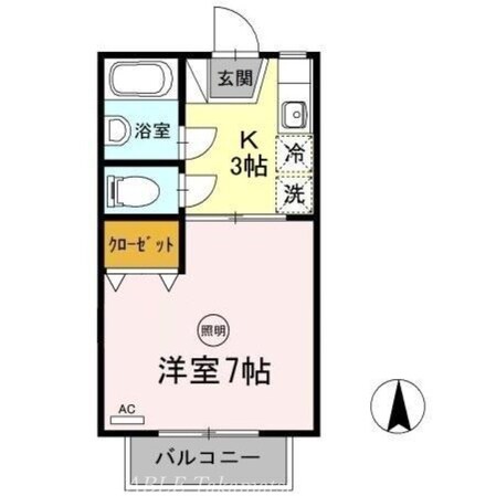 コンフォート屋島の物件間取画像